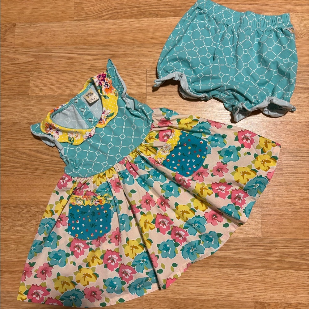 “Wildflower” 2pc set size 4